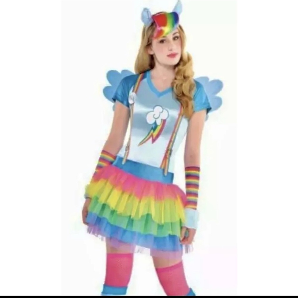 My Little Pony Rainbow Dash 9 Piece Costume